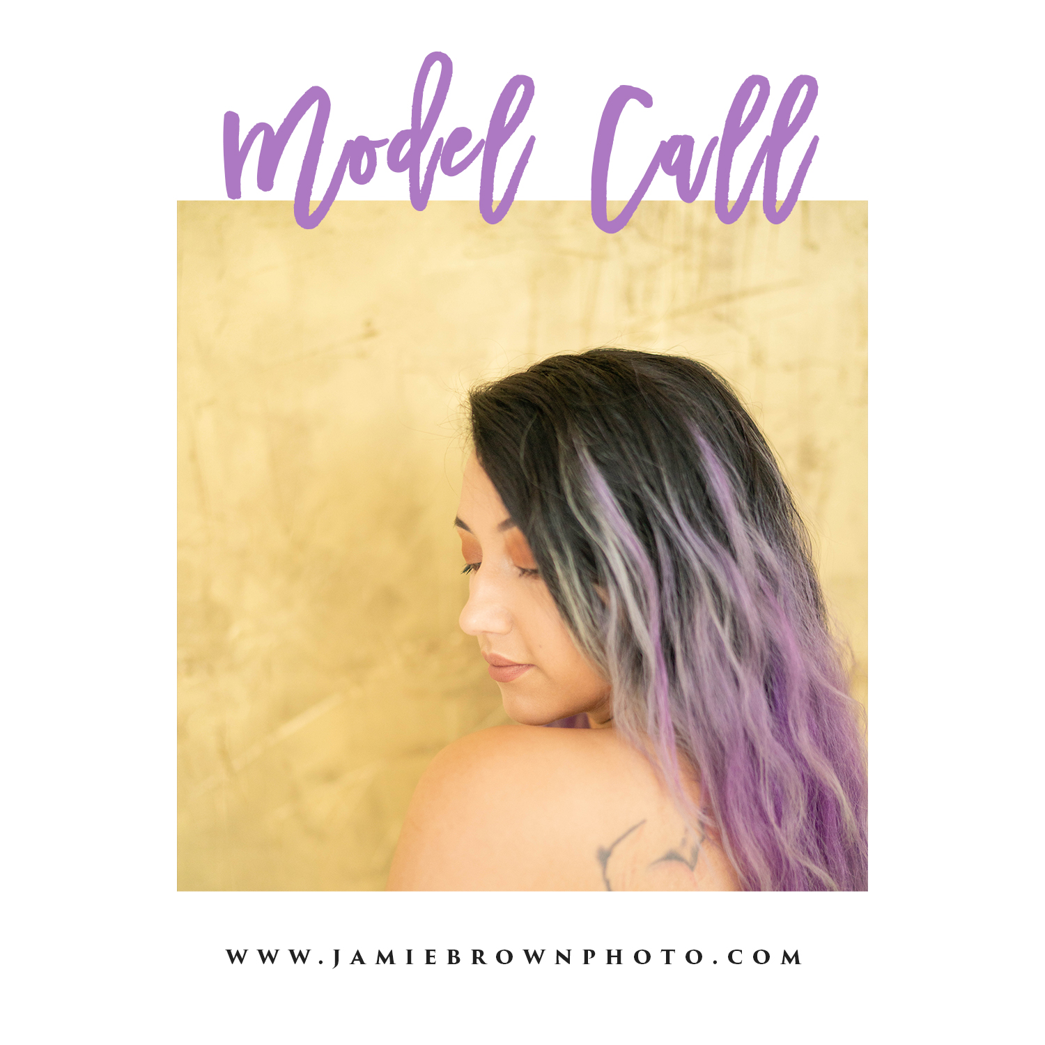 Model Call Application for a Boudoir Photo Session | jamiebrownphoto.com